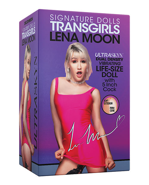 Doc Johnson Signature Dolls TransGirl Lena Moon Life Size ULTRASKYN Doll With Vibrator
