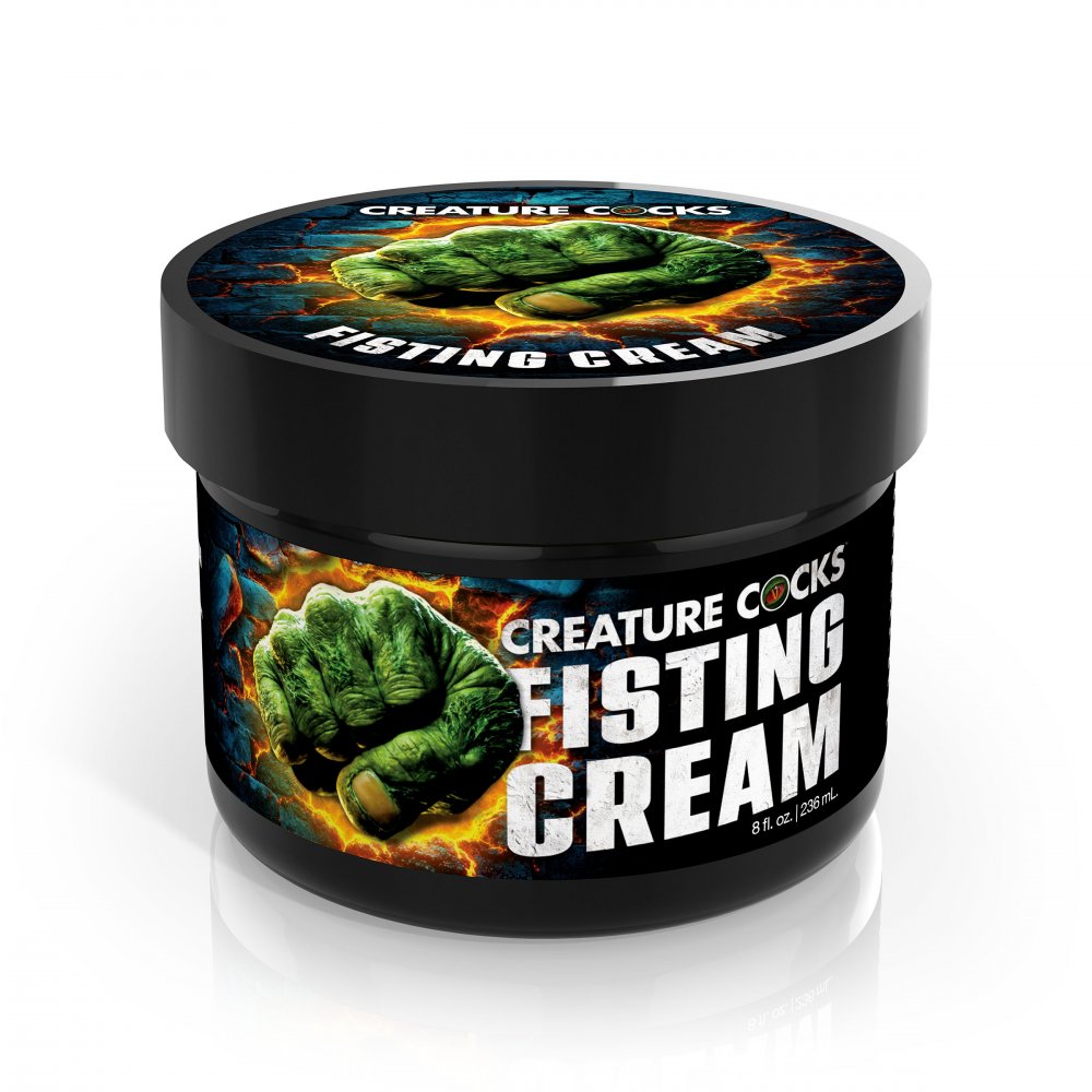Creature Cocks Fisting Cream Anal Relaxation Cream With Benzocaine 8 oz