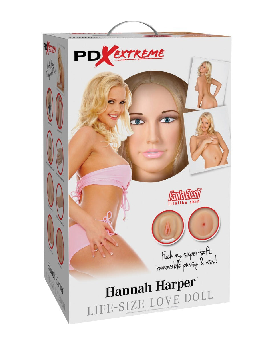 Poupée gonflable taille réelle Pipedream Extreme Dollz - Hanna Harper