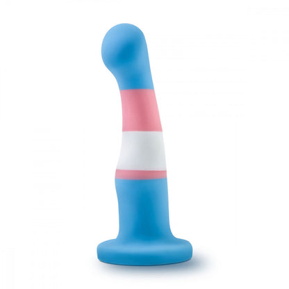 Blush Avant P2 Transgender Pride Silicone Dong - True Blue