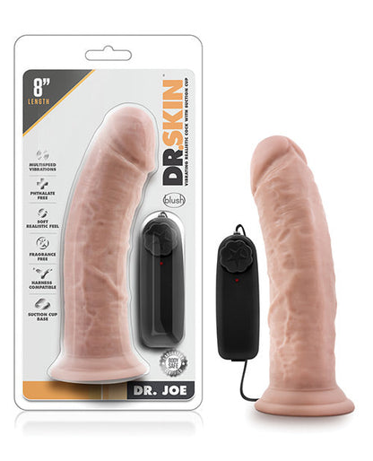 Dr. Joe 8" Vibrating Cock - Vanilla