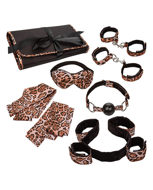 Unleashed Surrender Set — Animal Print Bondage Kit