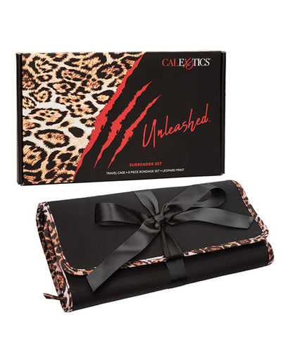 Unleashed Surrender Set — Animal Print Bondage Kit