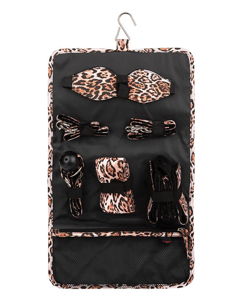 Unleashed Surrender Set — Animal Print Bondage Kit