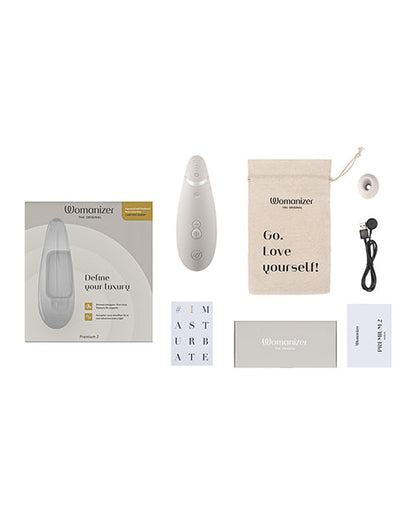 Womanizer Premium 2 stimulateur clitoridien - Gris