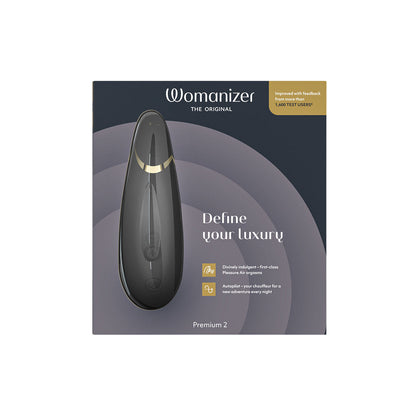 Womanizer Premium 2 stimulateur clitoridien - Noir