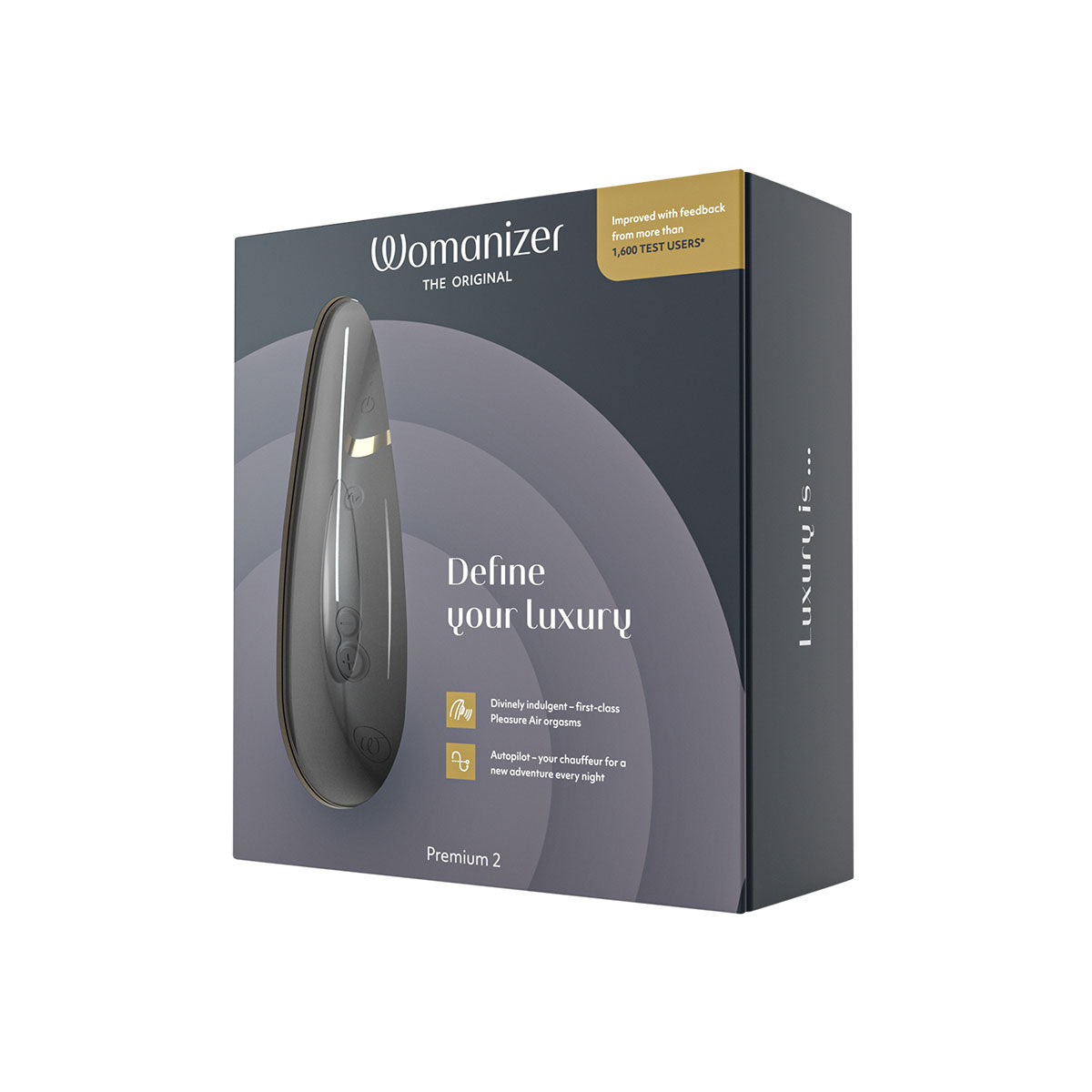 Womanizer Premium 2 stimulateur clitoridien - Noir