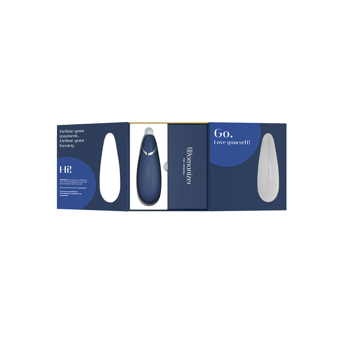 Womanizer Premium 2 Clitoridien - Myrtille