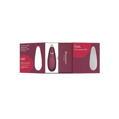 Womanizer Premium 2 stimulateur clitoridien - Bordeaux