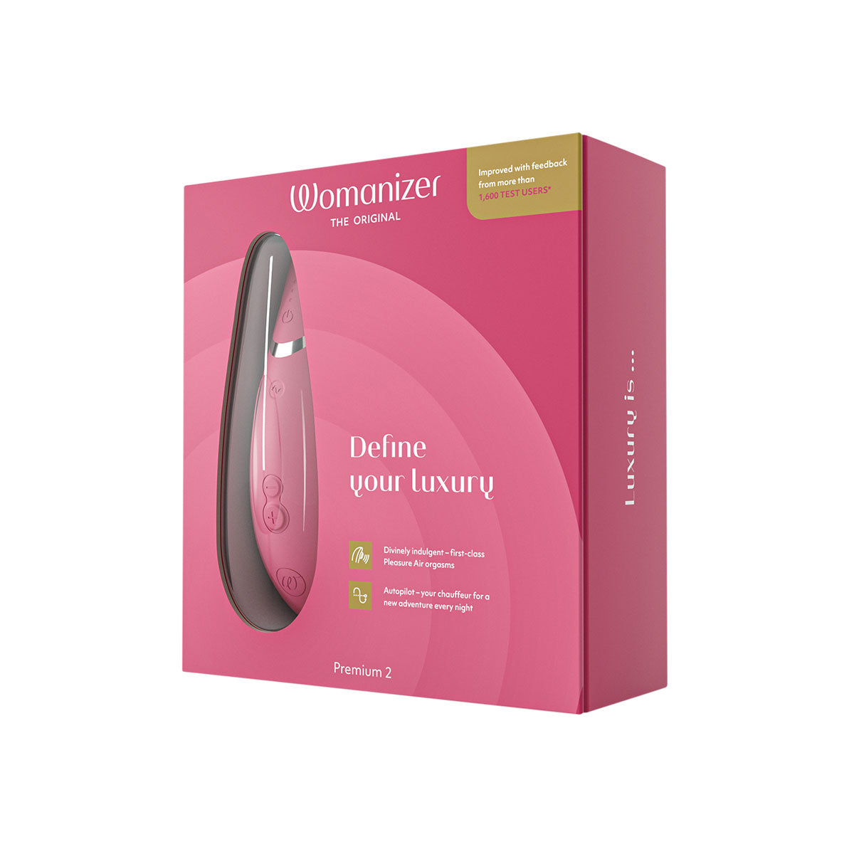 Stimulateur Clitoridien Womanizer Premium 2 - Framboise