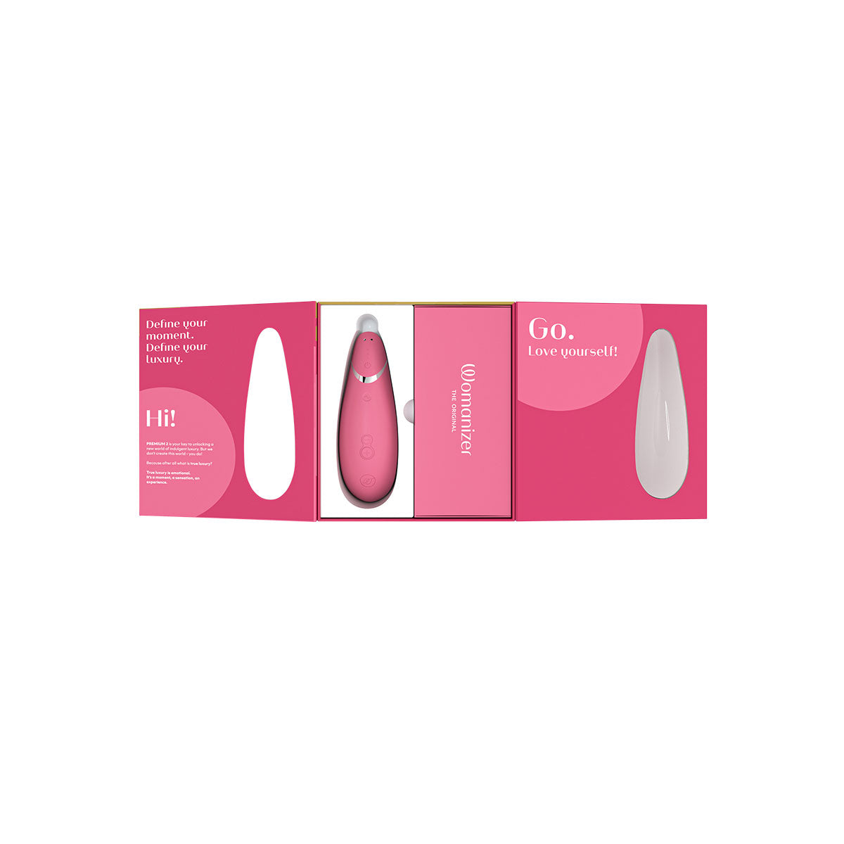 Stimulateur Clitoridien Womanizer Premium 2 - Framboise