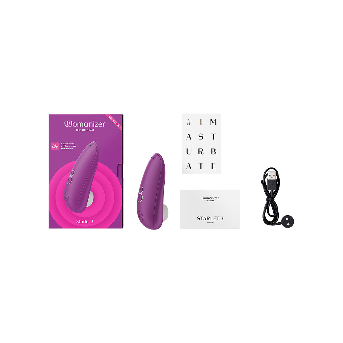 Stimulateur clitoridien Womanizer Starlet 3 à technologie Pleasure Air