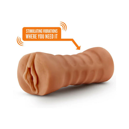 Blush M For Men Sofia Realistic Stroker - Mocha