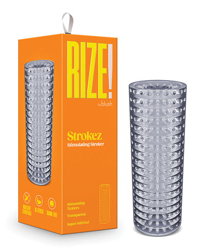 Blush Rize Strokez Male Stroker - Clear