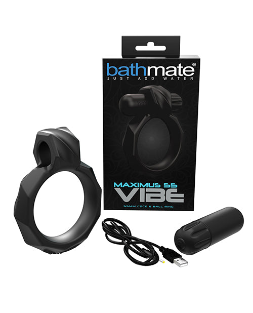 Bathmate Maximus 55mm Vibe Ring - Black