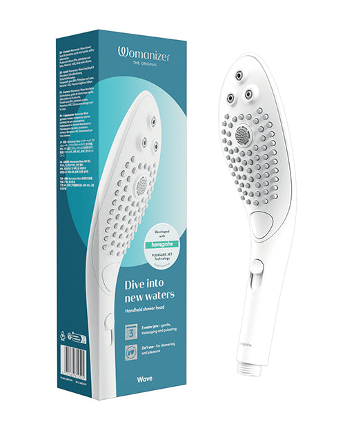 Pomme de douche Womanizer Wave - Blanc