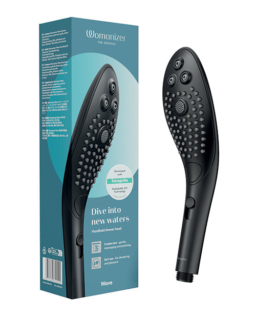 Pomme de douche Womanizer Wave - Noire