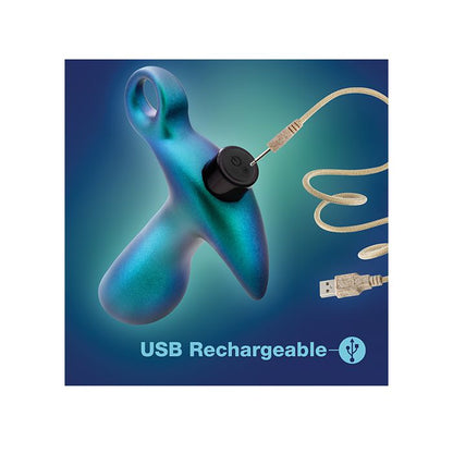 Blush Anal Adventures Matrix Teleportation Plug - Lunar Blue