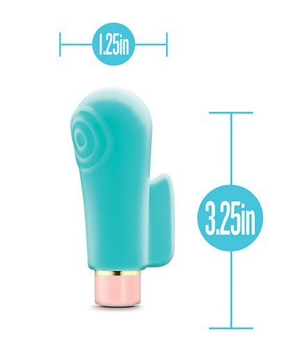 Blush Aria Sensual AF Finger Vibe - Teal