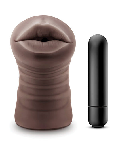 EnLust Vibrating Mouth Stroker - Krystal