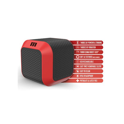 M for Men SlamBox Automatic Male Masturbator Red