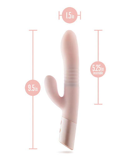 Blush Fraya Rechargeable Rabbit Vibrator Pink