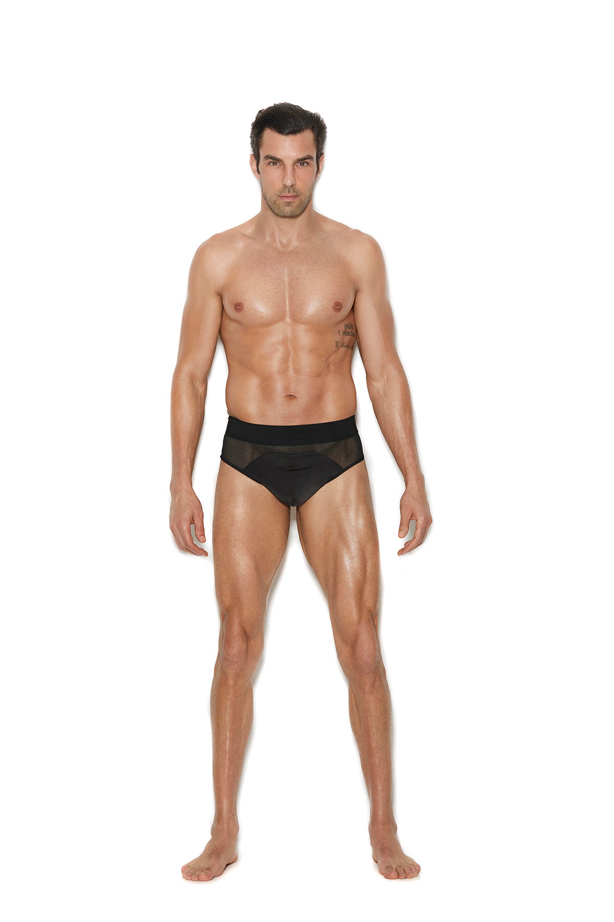 Men's Mesh And Spandex Jock Strap