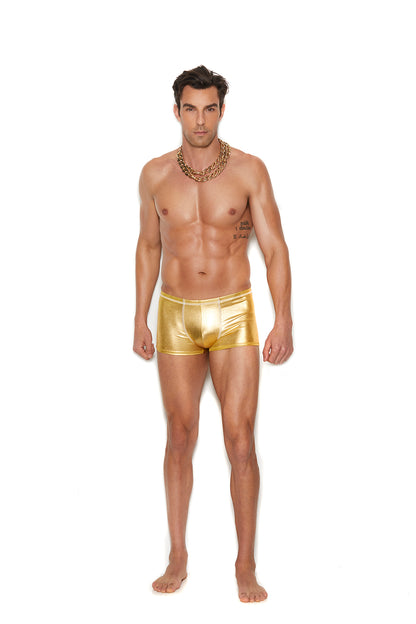 Elegant Moments Men's Lamé Boxer Brief