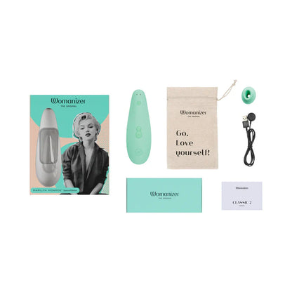 Womanizer x Marilyn Monroe Special Edition Classic 2 Stimulateur clitoridien – Menthe