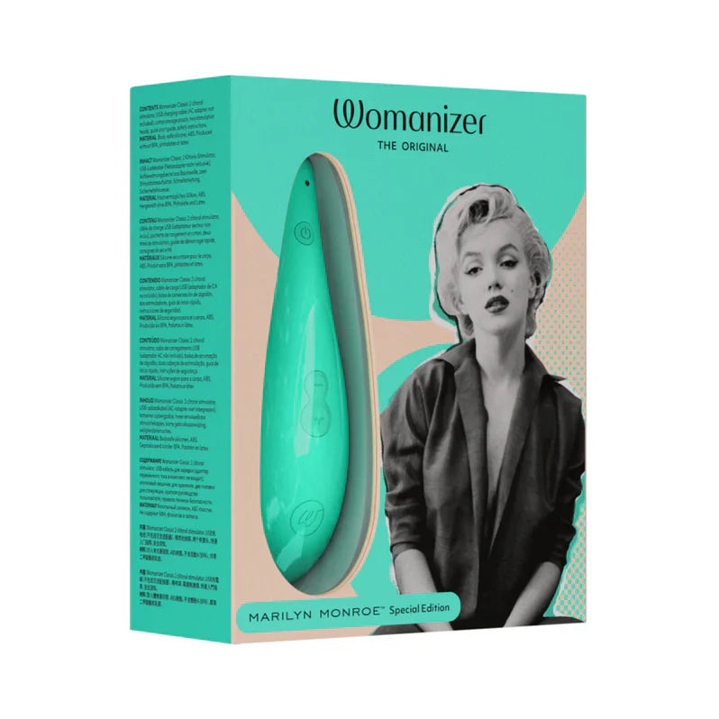 Womanizer x Marilyn Monroe Special Edition Classic 2 Stimulateur clitoridien – Menthe