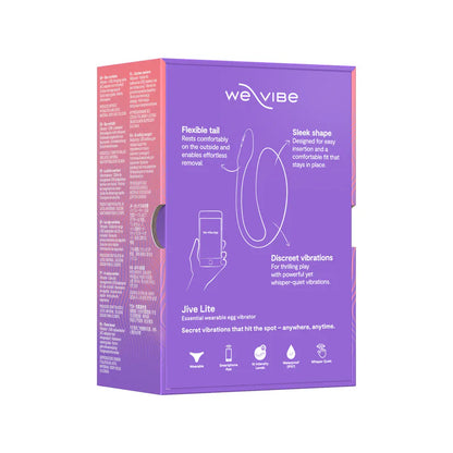 We-Vibe Jive Lite G-Spot Vibe - Purple