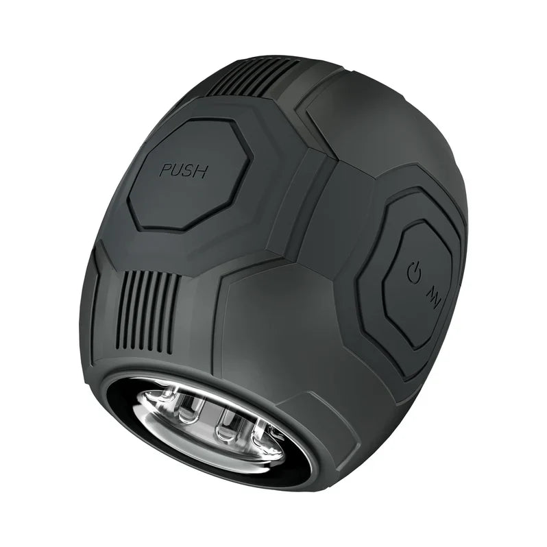 Blush M for Men Dome X Vibrating Masturbator Black