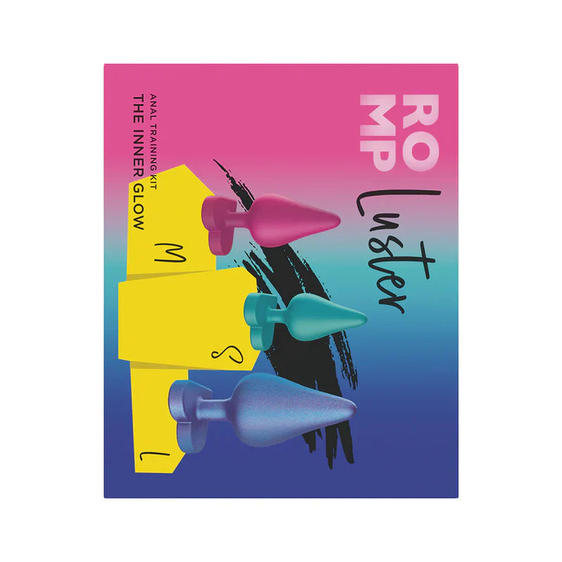 ROMP Luster Butt Plug Kit - Multi Color