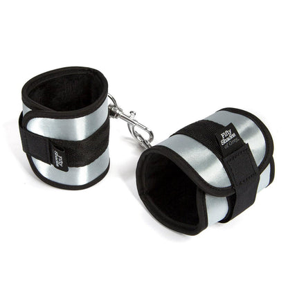 Fifty Shades Totally His Velvet Velcro Handcuffs