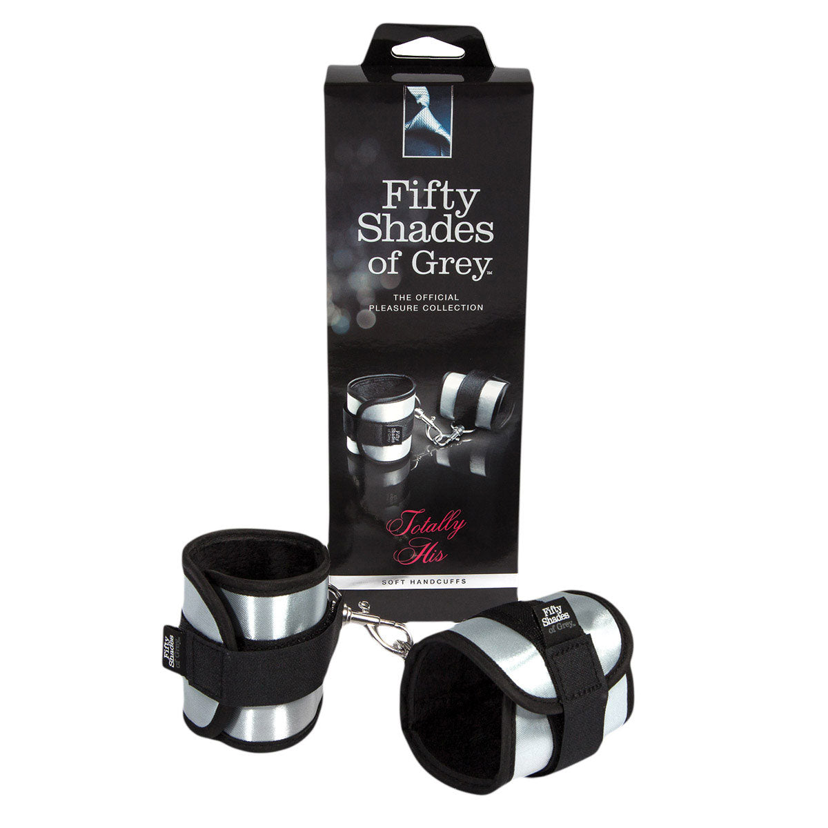 Fifty Shades Totally His Velvet Velcro Handcuffs