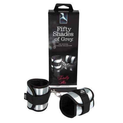 Fifty Shades Totally His Velvet Velcro Handcuffs
