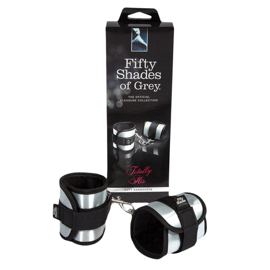 Fifty Shades Totally His Velvet Velcro Handcuffs