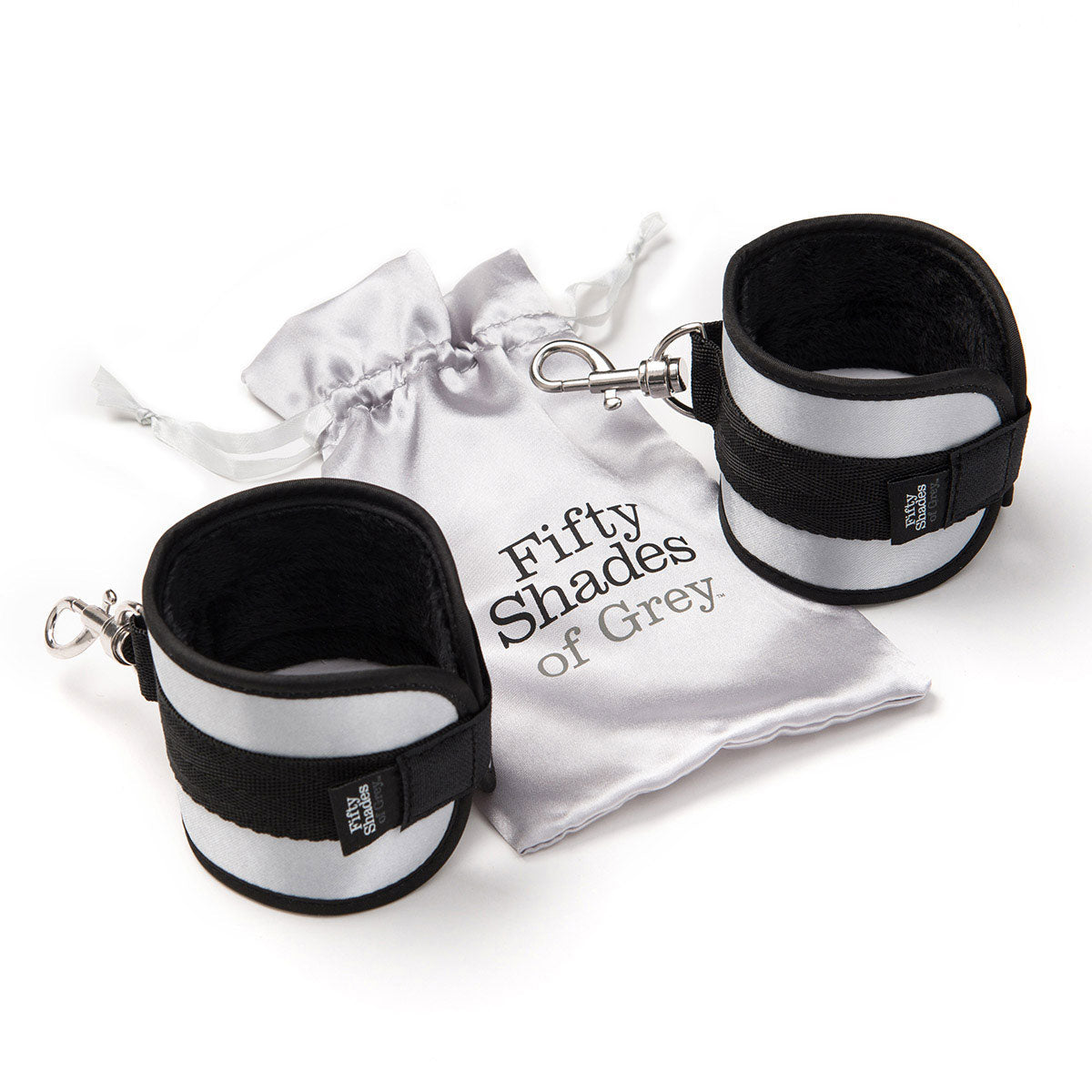 Fifty Shades Totally His Velvet Velcro Handcuffs