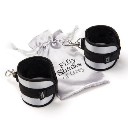 Fifty Shades Totally His Velvet Velcro Handcuffs