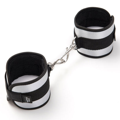 Fifty Shades Totally His Velvet Velcro Handcuffs