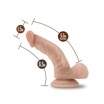 Coverboy The Boy In Blue 6.5" Dildo - Flesh