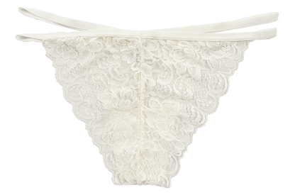 Lace Cheeky with Elastic Straps, XS-2X