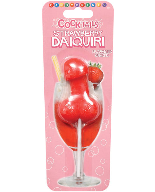 Sucette parfum cocktail - Daiquiri à la fraise