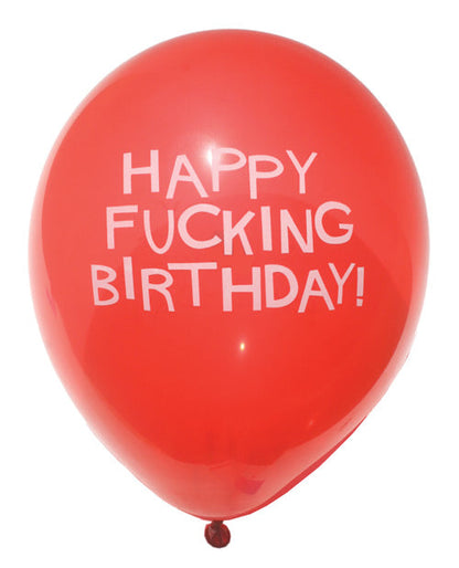 Happy F*cking Birthday Balloons — Set of 8