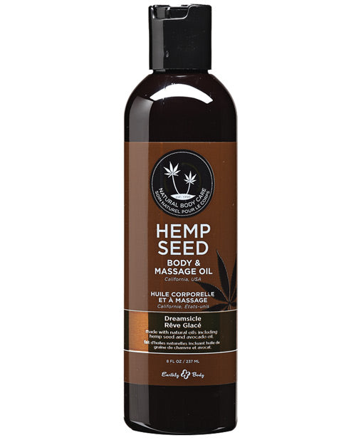 Huile de massage et pour le corps Earthly Body - 8 oz Dreamsicle