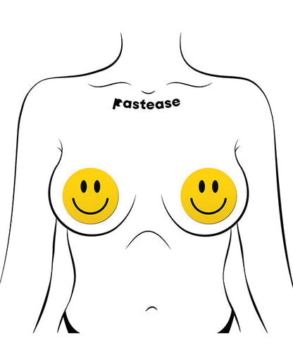 Pastease Smiley Face Pasties - Yellow