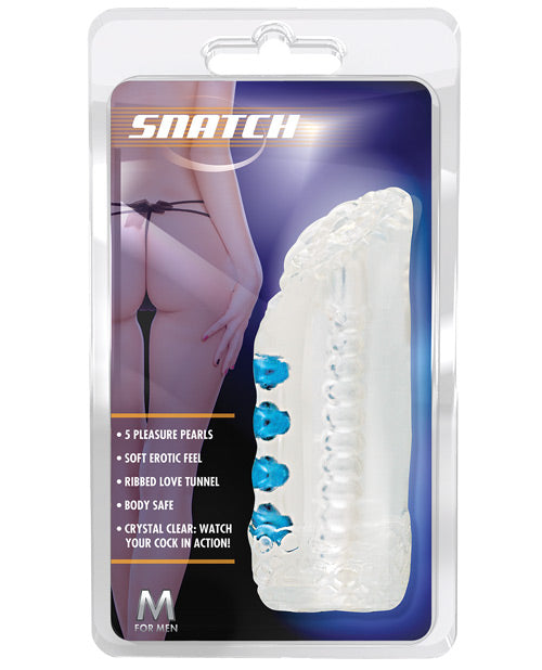M For Men Snatch Masturbator - Clear