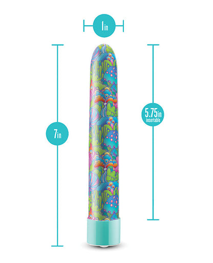 Limited Addiction Utopia 7" Rechargeable Vibe - Aqua