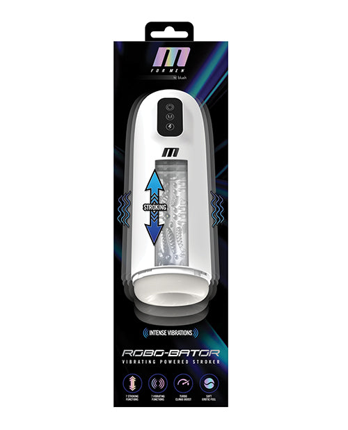 M for Men Robo Bator Powered Vibrating Male Stroker
