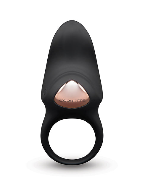 Coquette La bague de couple After Party - Noir/Or rose